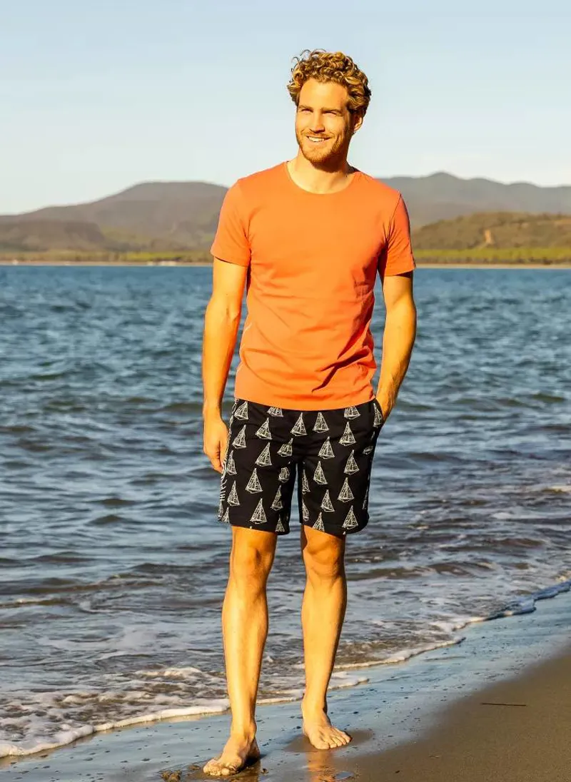 Pelle P Swim Shorts Bermuda Navy-2